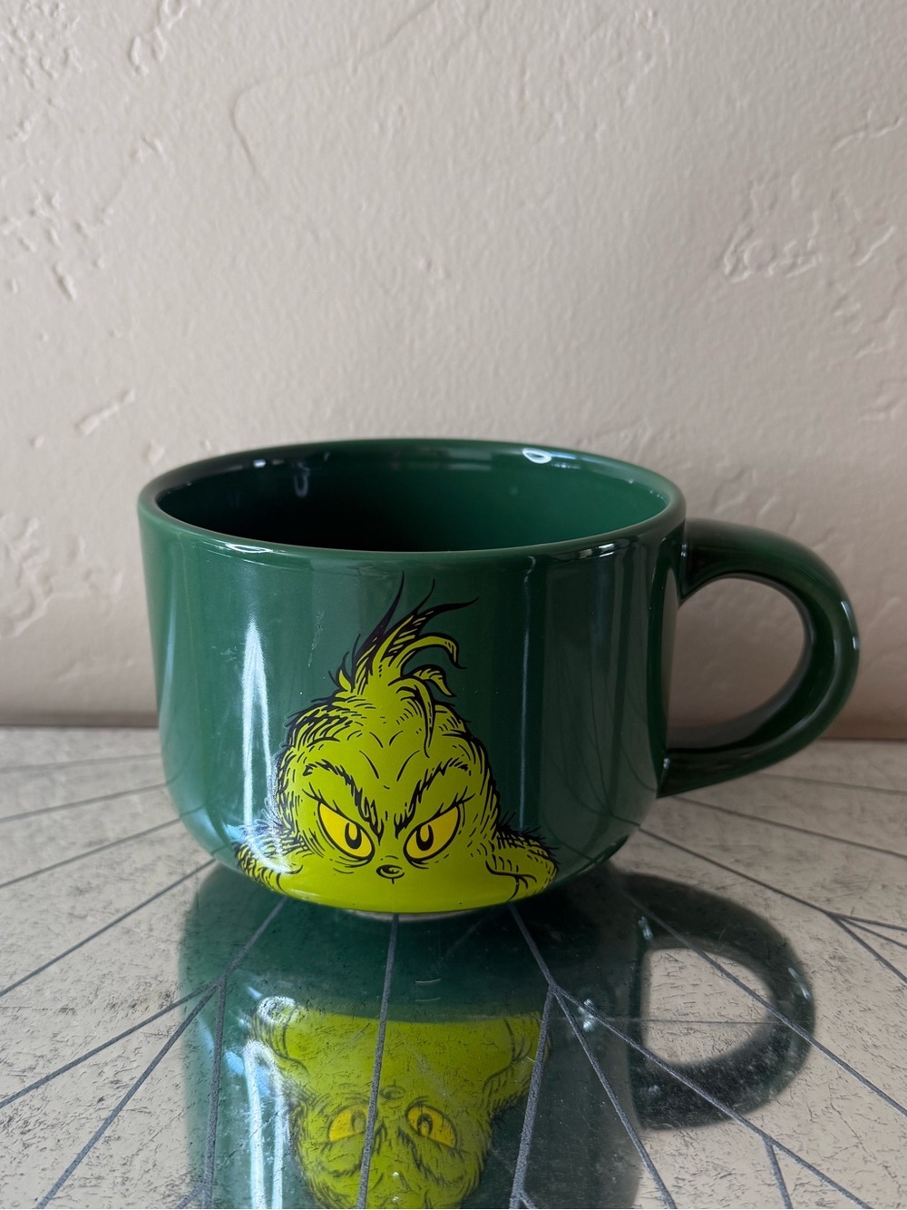 The Grinch Licensed Green Ceramic Mug - Dr. Seuss